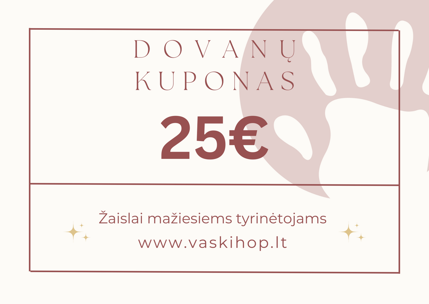 Vaskihop.lt dovanų kuponas